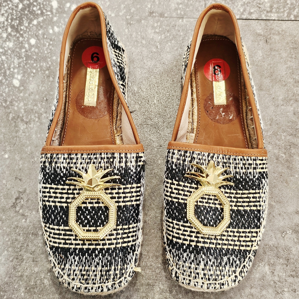 Louise Et Cieโ Woven Espadrilles Size 6